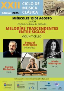 XII CICLO DE MUSICA CLASICA CAPRICHOS MUSICALES