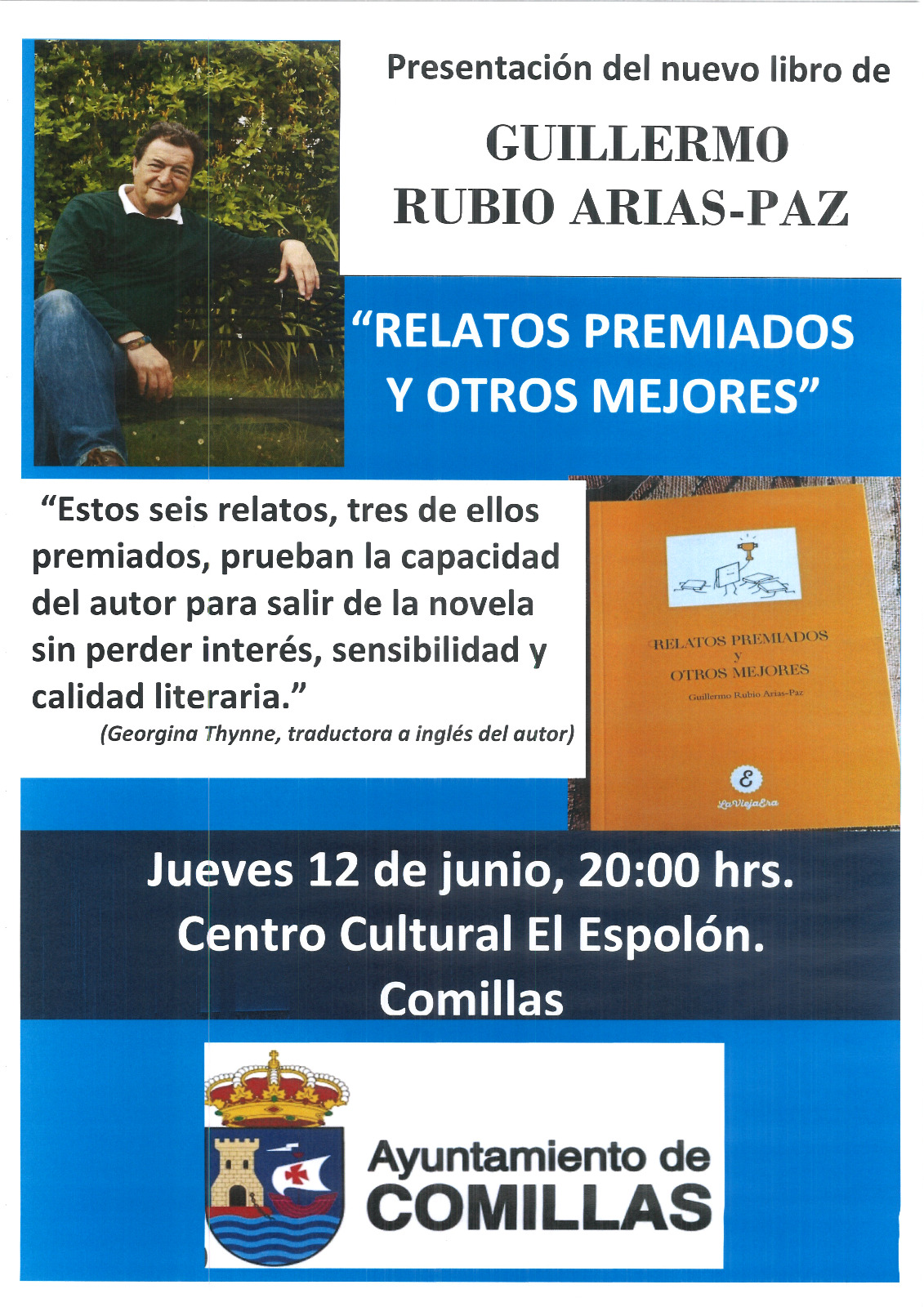 BOOK PRESENTATION “RELATOS PREMIADOS Y OTROS MEJORES”