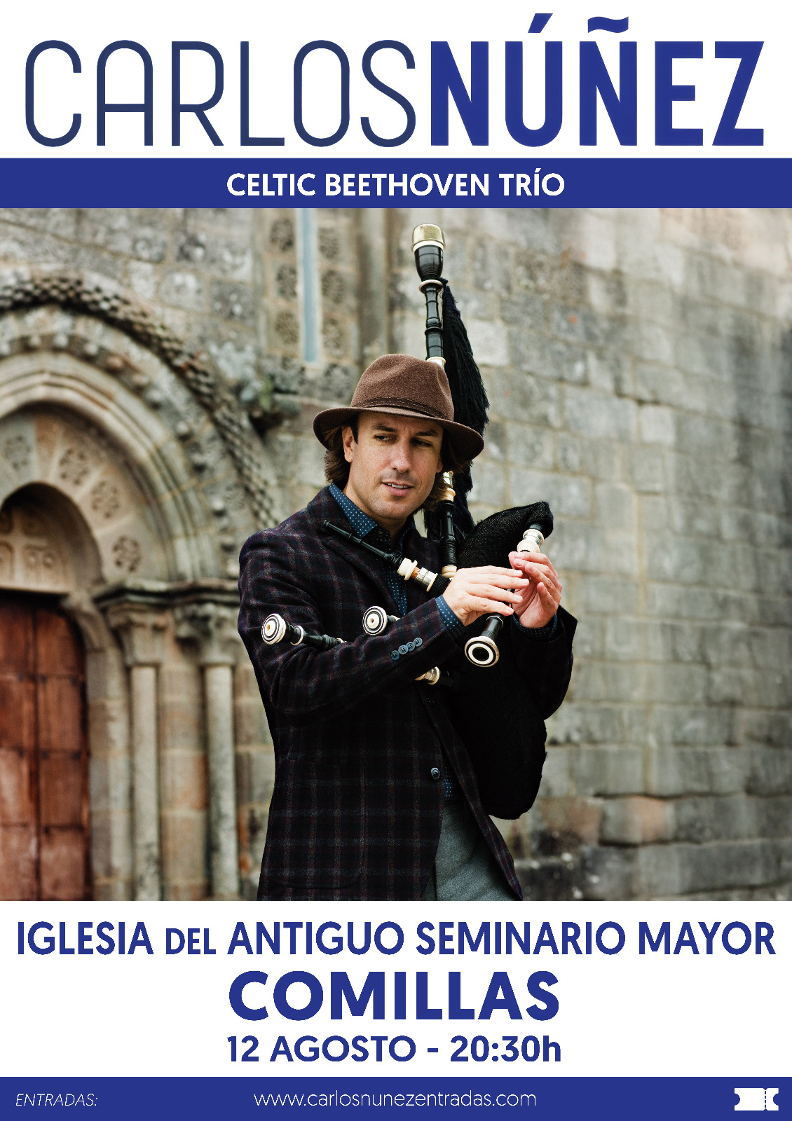 CONCIERTO CARLOS NÚÑEZ, XIRA LUGARES MÁXICOS 2025