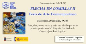 CHARLA FLECHA EN COMILLAS