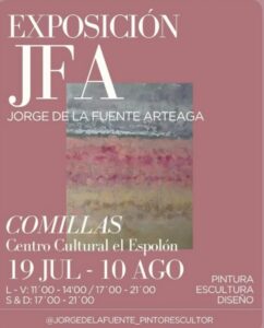 EXPOSICION JFA JORGE DE LA FUENTE ARTEAGA