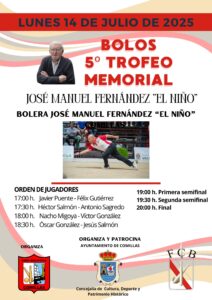 V MEMORIAL DE BOLOS JOSÉ MANUEL FERÁNDEZ “EL NIÑO”