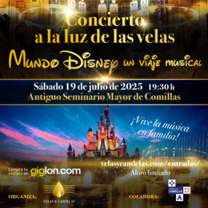CONCIERTO A LA LUZ DE LAS VELAS MUNDO DISNEY UN VIAJE MUSICAL