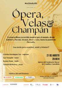 ÓPERA, VELAS Y CHAMPÁN