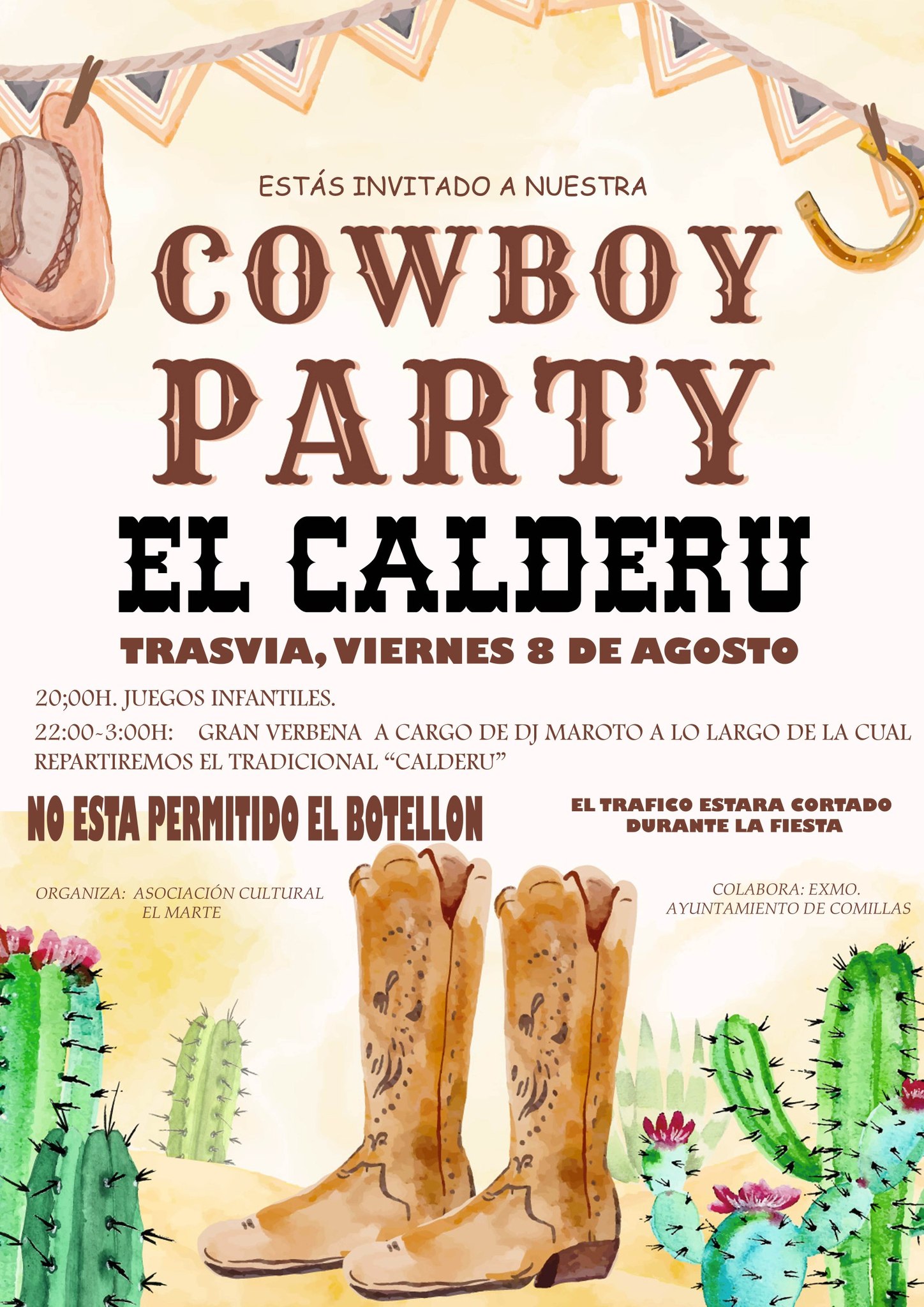 COWBOY PARTY EL CALDERU