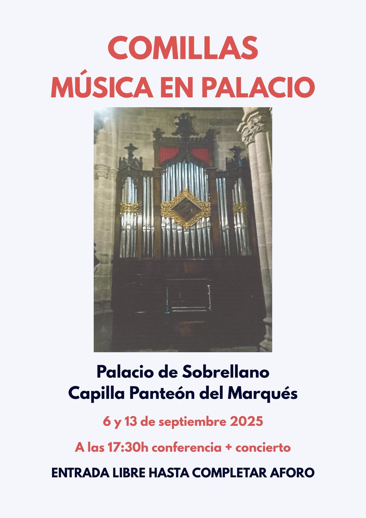 COMILLAS, MÚSICA EN PALACIO