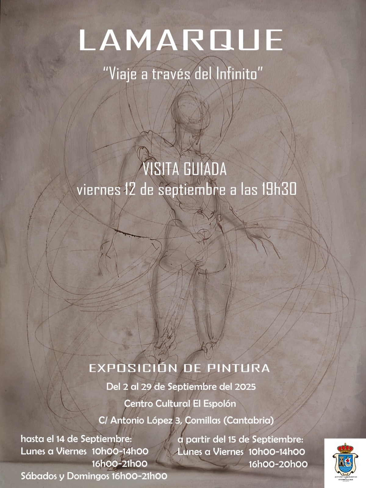 VISITA GUIADA A LA EXPOSICIÓN LAMARQUE “VIAJE A TRAVÉS DEL INFINITO”